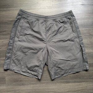 Lululemon Men's Athletic Lined 8" Shorts - Grey